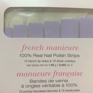 Color Street Nail Strips - Read My Tulips French Manicure